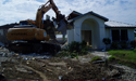 Residential demolition by Honc Destruction, serving all of Florida.